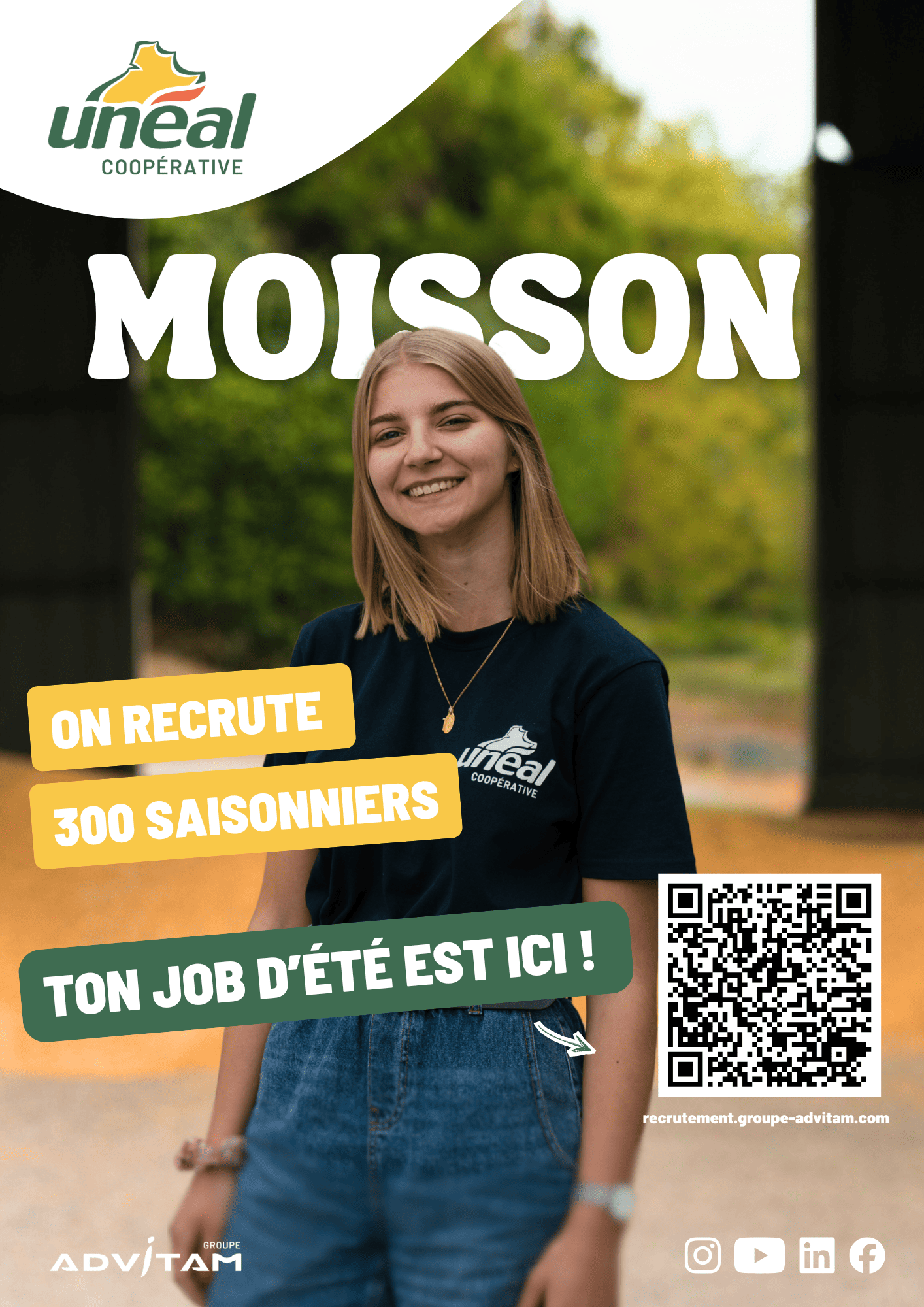 Moisson : 300 jobs d&rsquo;&eacute;t&eacute; &agrave; pourvoir !