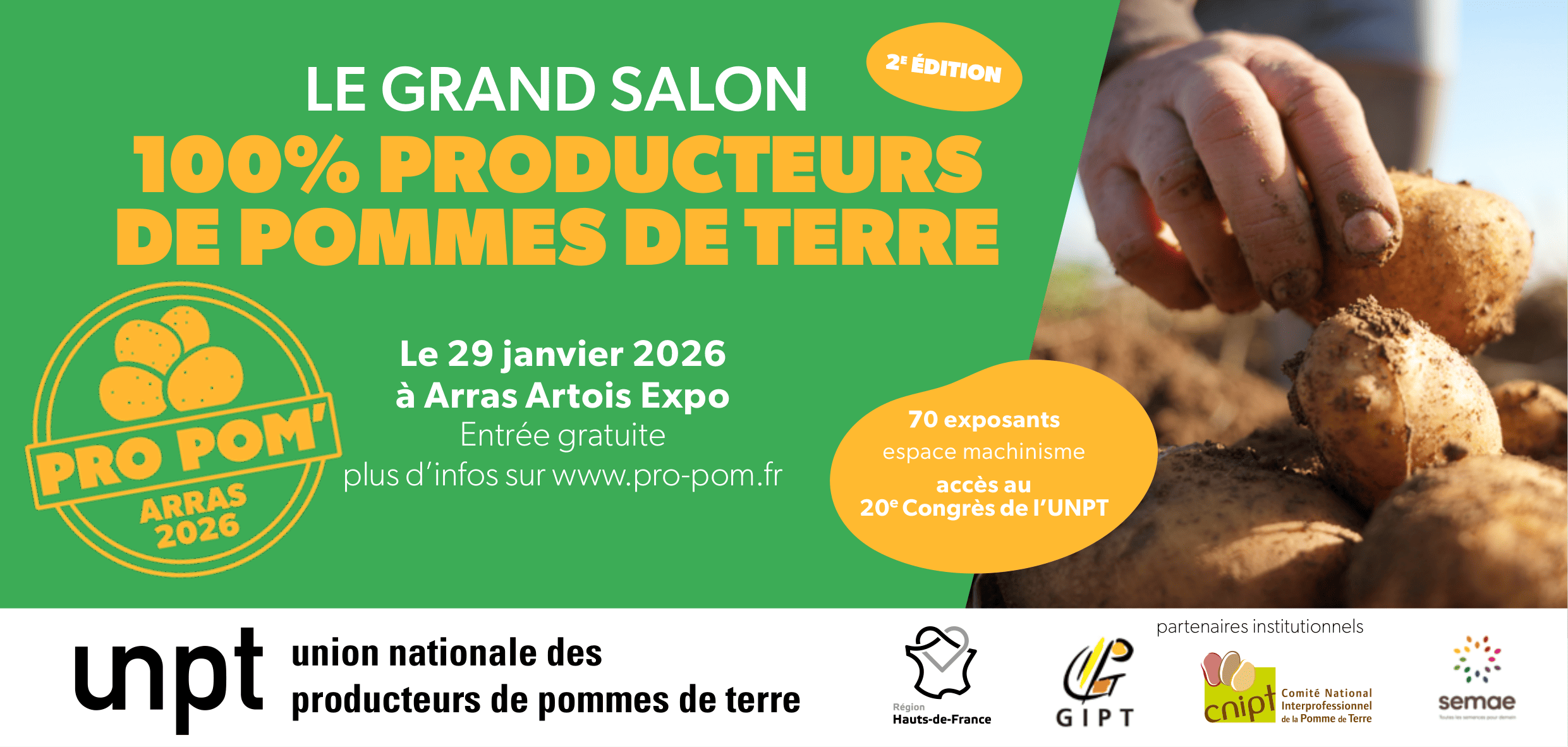 29 janvier : Salon PROPOM &agrave; Arras