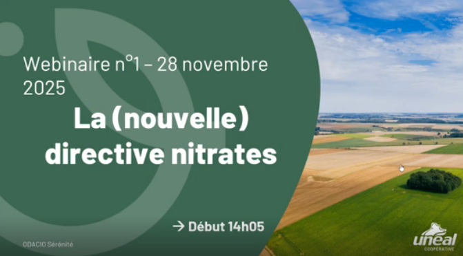La nouvelle directive nitrates – Replay du webinaire du 28 novembre